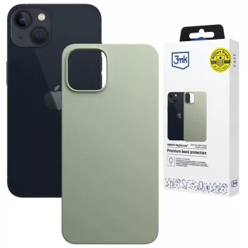 3MK Hardy MagSilicone Apple  iPhone 15 Plus tok, zöld