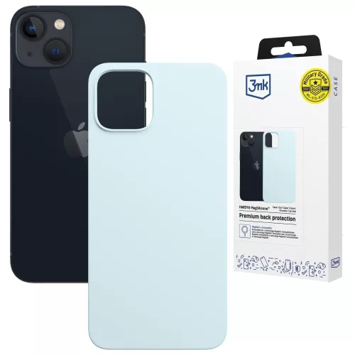 3MK Hardy MagSilicone Apple  iPhone 14 Plus tok, kék