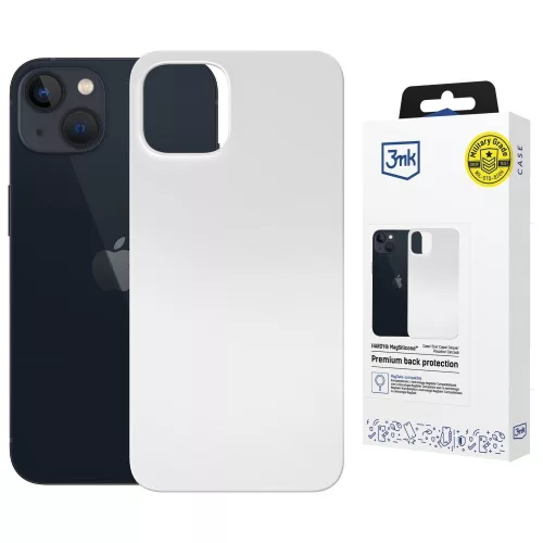 3MK Hardy MagSilicone Apple  iPhone 15 tok, ezüst
