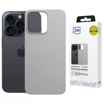   3MK Hardy MagSilicone Apple  iPhone 16 Pro Max tok, titánium