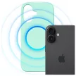3MK Hardy MagSilicone Apple  iPhone 16 Plus tok, menta