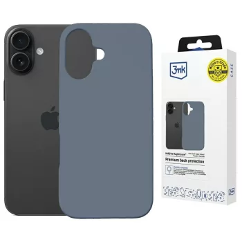 3MK Hardy MagSilicone Apple  iPhone 16 Plus tok, kék