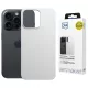 3MK Hardy MagSilicone Apple  iPhone 16 Pro Max tok, fehér