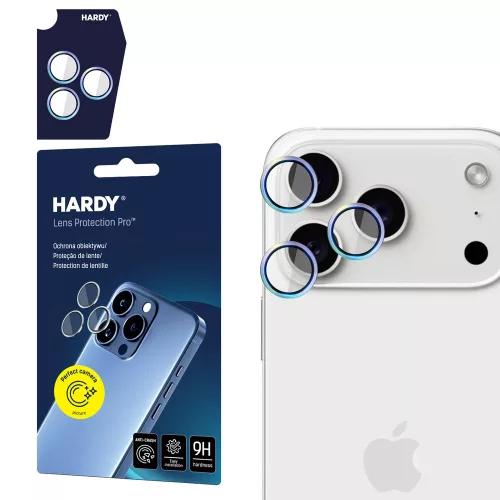 3mk HARDY Lens Protection Pro Glass iPhone 17 Pro / 17 Pro Max - kameravédő, színes