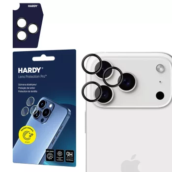   3mk HARDY Lens Protection Pro lens glass iPhone 17 Pro / 17 Pro Max - kameravédő, fekete