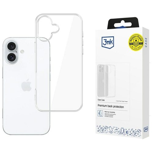 3MK case Clear Case Apple iPhone 17 tok, átlátszó