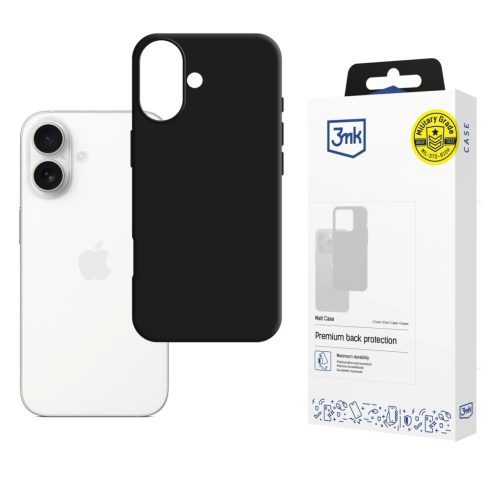 3mk Matt Case Apple iPhone 17 tok, fekete