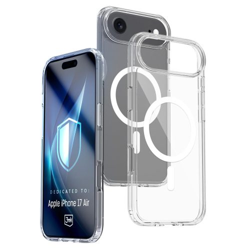3mk Armor MagCase iPhone 17 Air tok, átlátszó