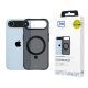 3MK Smoke Case Mag&Stand Apple iPhone 17 Air tok, fekete