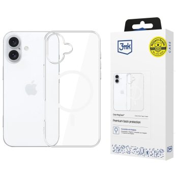3MK Clear MagCase Apple iPhone 17 tok, átlátszó