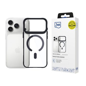 3mk Satin Armor MagCase iPhone 17 Pro tok, átlátszó