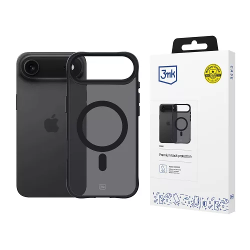3mk Smoke MagCase iPhone 17 Air tok, fekete