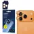 3mk HARDY Lens Protection Pro lens glass iPhone 17 Pro / 17 Pro Max kameravédő, narancs