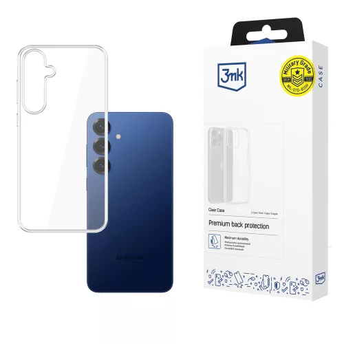 3mk Clear Case Samsung Galaxy S25 FE tok, átlátszó