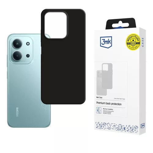 3mk Matt Case Xiaomi Redmi 15C tok, fekete