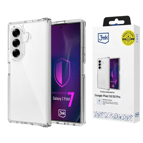 3mk Armor Case Samsung Galaxy Z Fold 7 tok, átlátszó