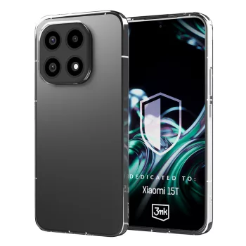 3mk Clear Case Xiaomi 15T 5G tok, átlátszó