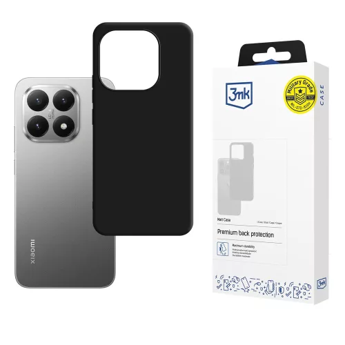 3mk Matt Case Xiaomi 15T 5G tok, fekete