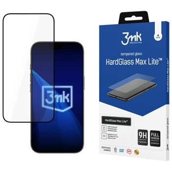   3MK HardGlass Max Lite Apple iPhone 17 Pro Max edzett üvegfólia