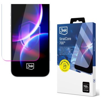 3MK StratCore700 Apple iPhone 16 edzett üvegfólia