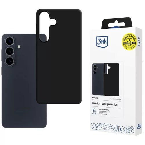 3mk Matt Case Samsung Galaxy S26 tok, matt fekete