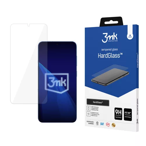 3MK HardGlass do Samsung Galaxy S26+ edzett üvegfólia
