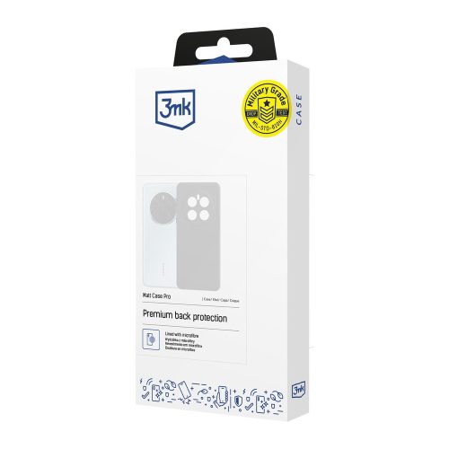 3mk Matt Case Pro Samsung Galaxy S26 Ultra tok, matt fekete