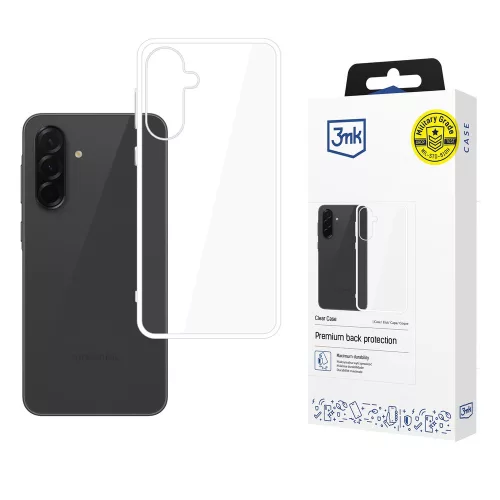 3mk Clear Case Samsung Galaxy A37 tok, átlátszó