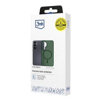 3mk Smoke MagCase iPhone 17 tok, áttetsző-zöld