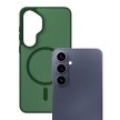 3MK Smoke MagCase Samsung Galaxy S26 tok, zöld