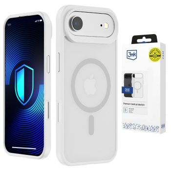 3mk Smoke MagCase iPhone 17 Air tok, áttetsző-fehér