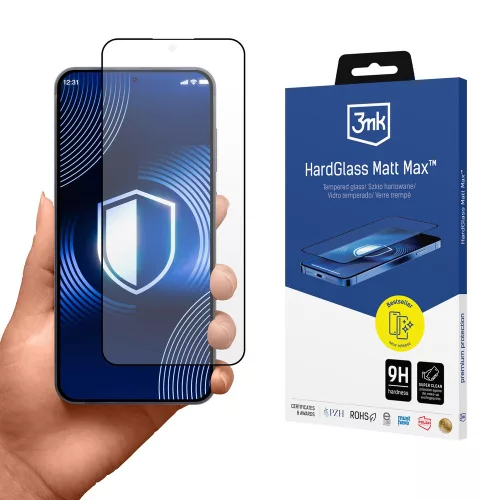 3mk HardGlass Matt Max Tempered Glass Samsung Galaxy S26+ edzett üvegfólia