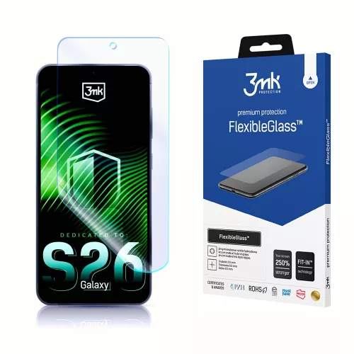3mk FlexibleGlass Hybrid Glass Samsung Galaxy S26 hibrid üvegfólia