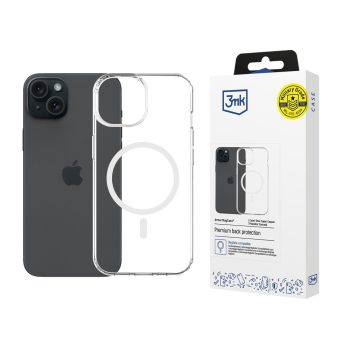3mk Armor Magcase iPhone 15 Plus tok, átlátszó