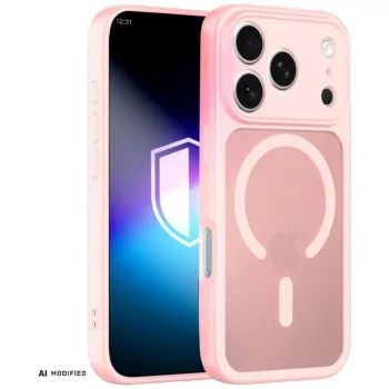   3mk Misty MagCase iPhone 17 Pro Max / 18 Pro Max tok, rózsaszín