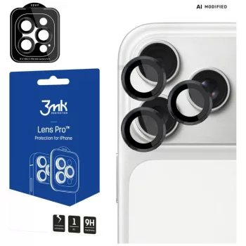   3mk Lens Protection Pro Camera Lens Protector iPhone 18 Pro / 18 Pro Max kameravédő, fekete