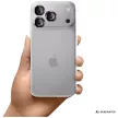 3mk Lens Protection Pro Camera Lens Protection iPhone 18 Pro / 18 Pro Max kameravédő, bordó