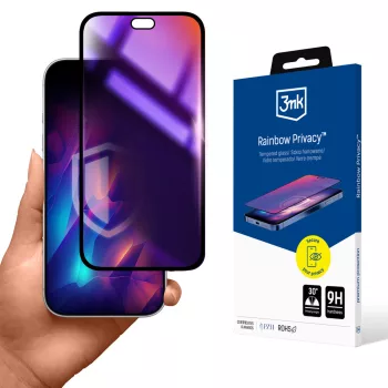   3mk Rainbow Privacy iPhone 18 Pro Max betekintésvédő üvegfólia