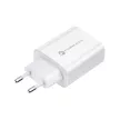 FORCELL F-ENERGY TFK-TC-20WPD hálózati töltő Type C + kábel Type C to Lightning PD QC4.0 3A 20W, fehér