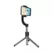 Kombinált szelfibot állvánnyal és távirányítóval bluetooth GIMBAL STABILIZER SSTR-L08, fekete