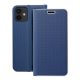 LUNA Book Carbon IPHONE 12 / 12 Pro tok, kék