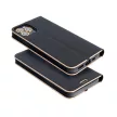 LUNA Book tok, arany SAMSUNG A52 5G / A52 LTE ( 4G ) / A52s 5G tok, fekete