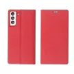 LUNA Book tok, arany SAMSUNG A52 5G / A52 LTE ( 4G ) / A52s 5G tok, piros