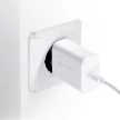 FORCELL F-ENERGY TFK-TC-25WPD hálózati töltő Type C + kábel Type C to Type C PD Q.C 3A 25W, fehér