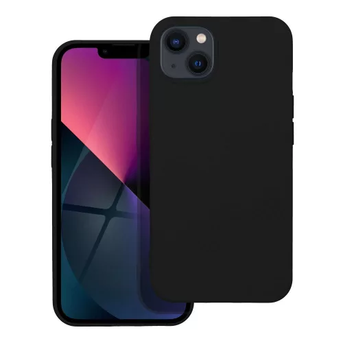 SILICONE case IPHONE 13 tok, fekete