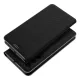 LUNA Book Carbon oldalra nyíló tok SAMSUNG S22 Ultra, fekete modellhez