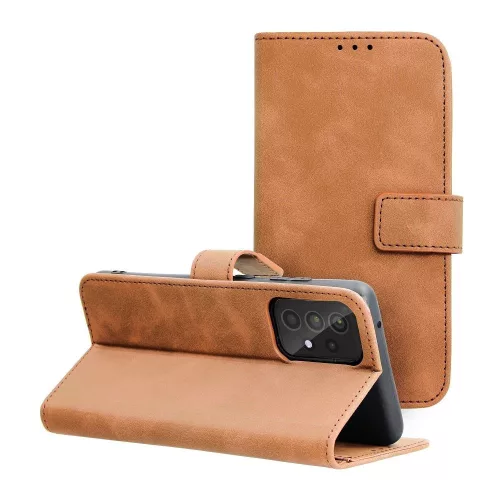 TENDER Book Case SAMSUNG A52 5G / A52 LTE ( 4G ) / A52s 5G tok, barna