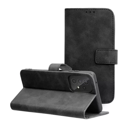 TENDER Book Case SAMSUNG A52 5G / A52 LTE ( 4G ) / A52s 5G tok, fekete