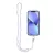 CRYSTAL DIAMOND nyaklánc telefonhoz/zsinór hossza 74cm (37cm hurokban)/nyakra akasztható, lila