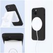 SILICONE MAG COVER case MagSafe IPHONE 13 Mini tok, fekete